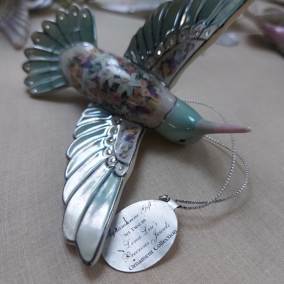 Lena Liu Precious Jewels- Bradford Exchange hummingbirds - Picture 8 of 16